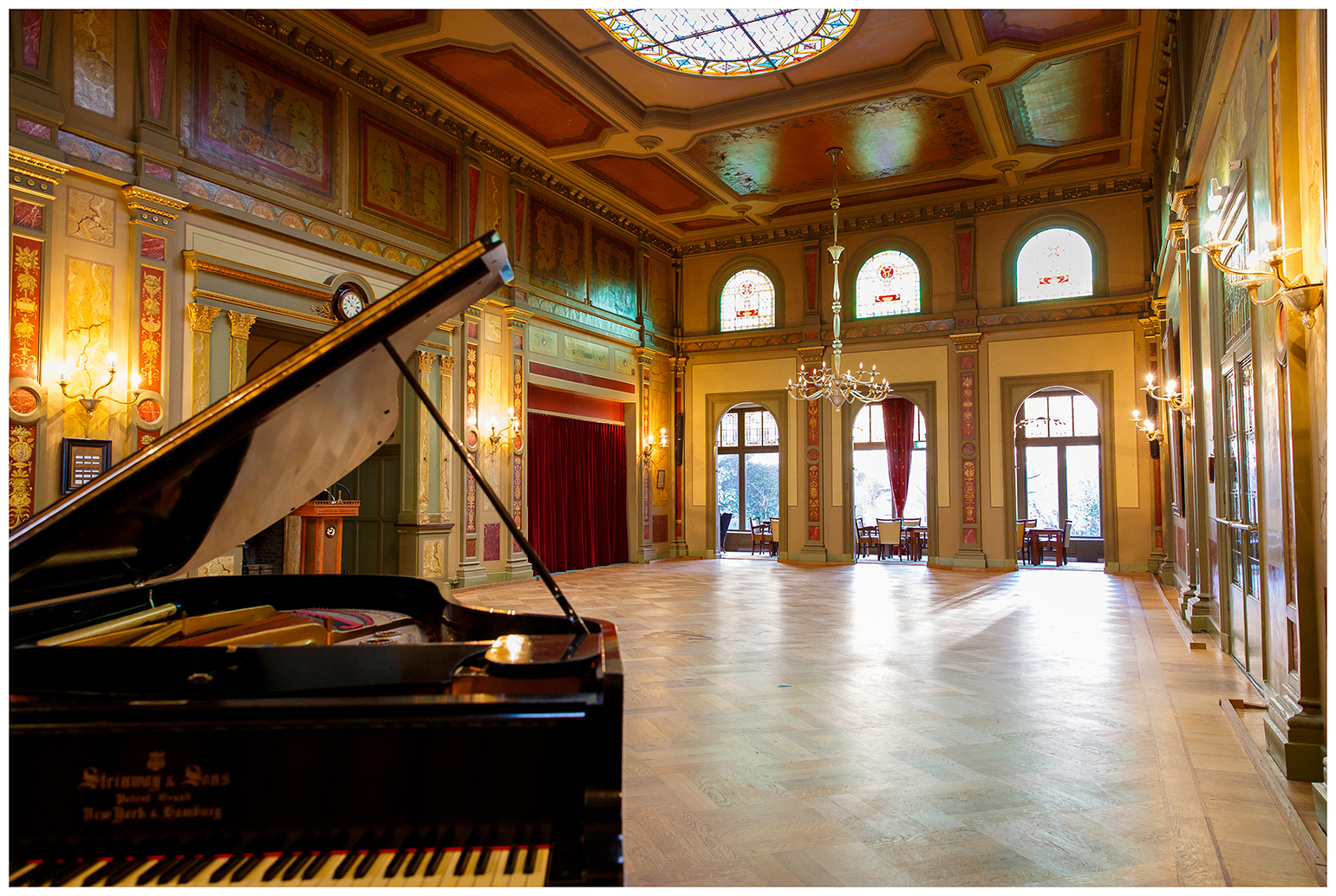 The King ’s Ballroom: een locatie met koninklijke ambiance voor bijvoorbeeld een huwelijk, receptie, feest, walking of sit down dinner of zakelijke evenementen.